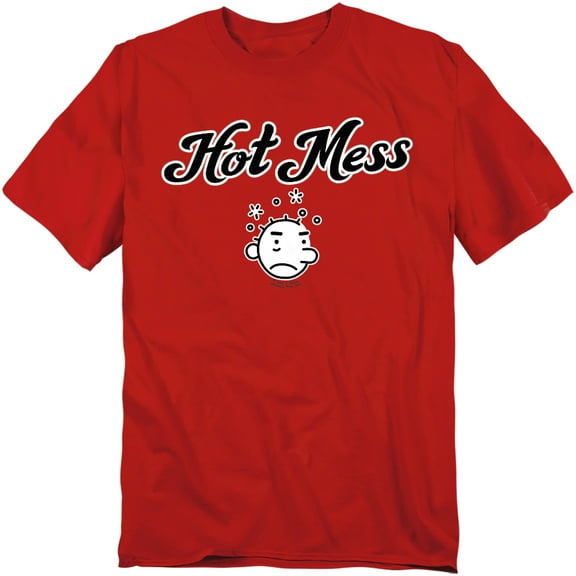 Diary Of A Wimpy Kid T-Shirt I'M Kind Of A Hot Mess Roderick Unisex Graphic Tee for Men & Women