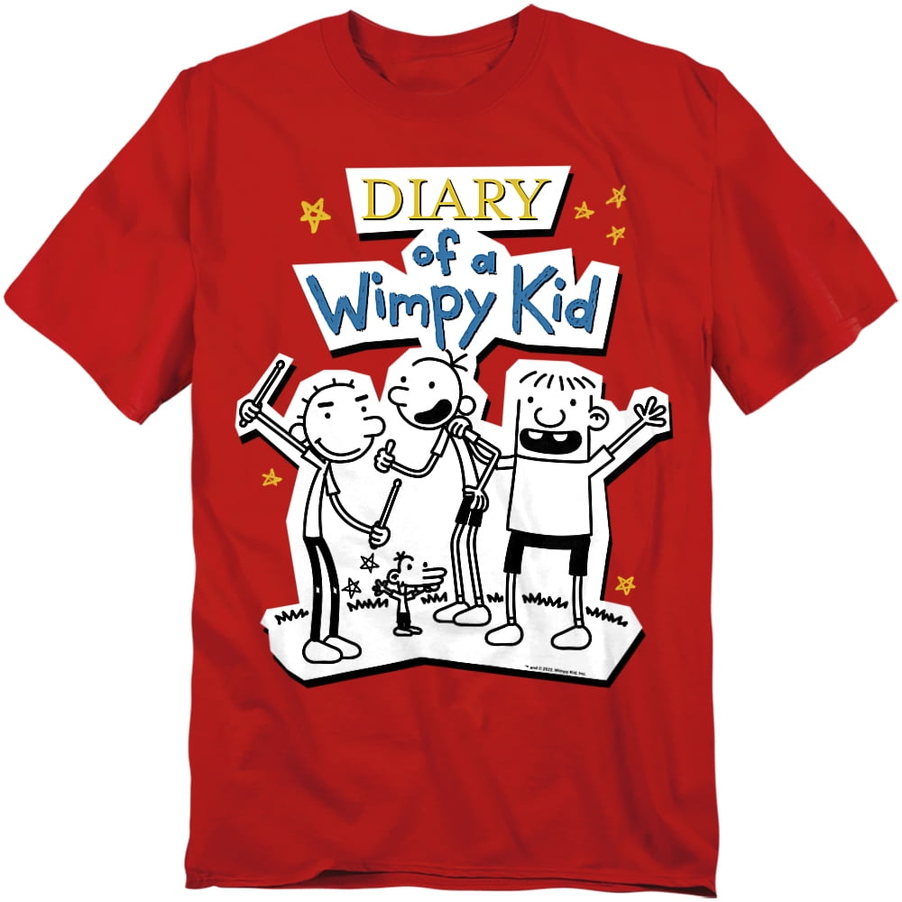 World Book Day T-Shirt Diary Of A Wimpy Kid Studying A Novel In Cartoons Tee Top - Foto 7