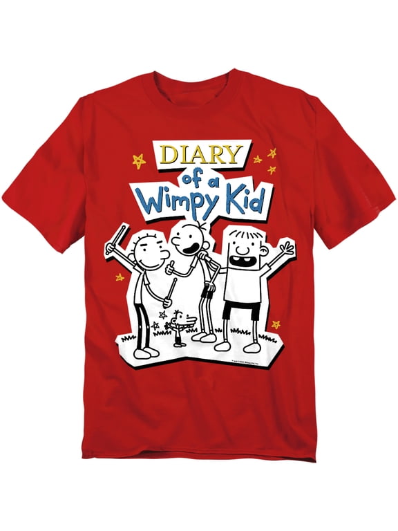 T-Shirt Wimpy Kid Group Unisex Graphic Tee for Men & Women