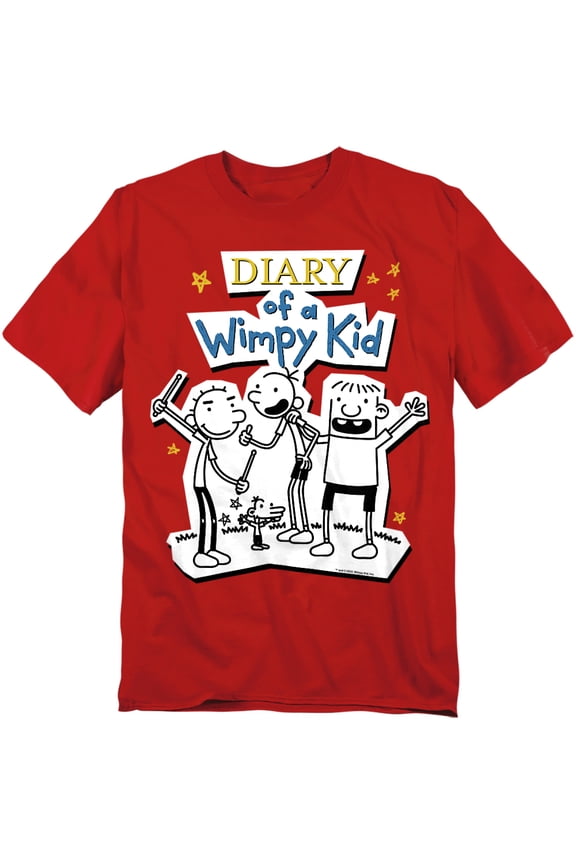 T-Shirt Wimpy Kid Group Unisex Graphic Tee for Men & Women