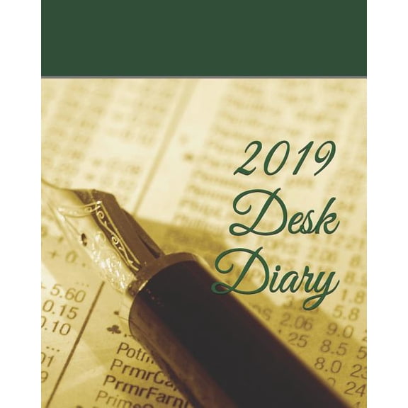Diary - Plain & Simple: 2019 Desk Diary (Paperback)
