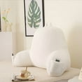 thumbnail image 1 of Diary Reading Pillow, Backrest Pillow With Shredded Memory Foam, Designed For Bed And Couch Sitting Up, Includes Arms, Pockets And Washable Cover, Sage Green, Christmas Gifts, Living Room Decorations, 1 of 22