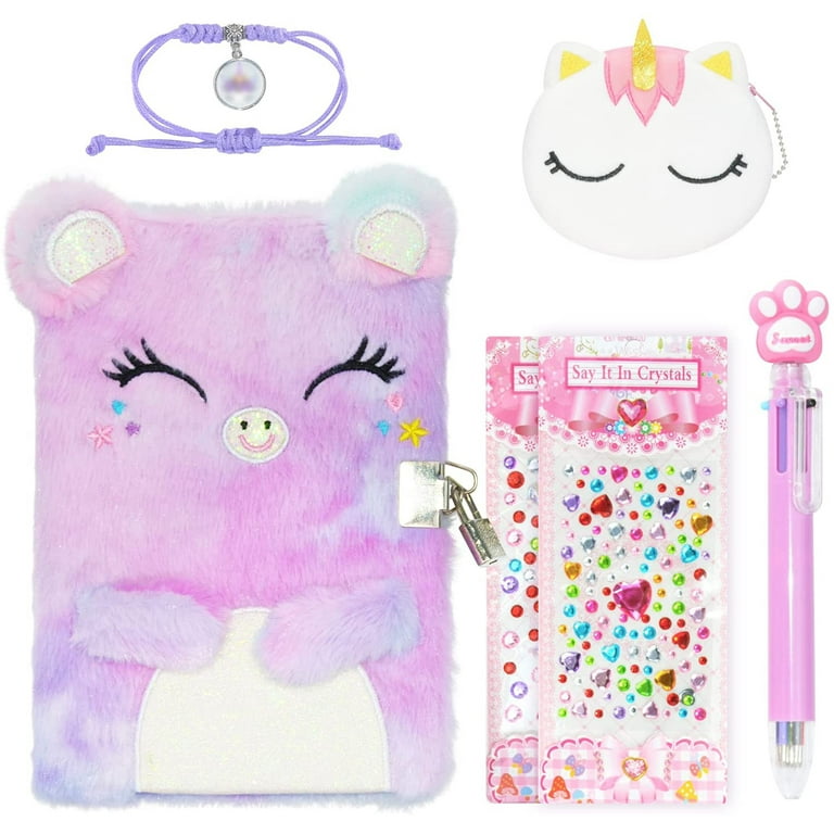 https://i5.walmartimages.com/seo/Diary-for-Girls-with-lock-Kids-Journal-School-Notebook-Gift-Set-Secret-Diary-With-Pen-Stickers-Purse-Bracelet_cc24ddd4-f20e-493f-ad12-c7e98537900d.f908c92f29302c4ae09a72ce657923cd.jpeg?odnHeight=768&odnWidth=768&odnBg=FFFFFF