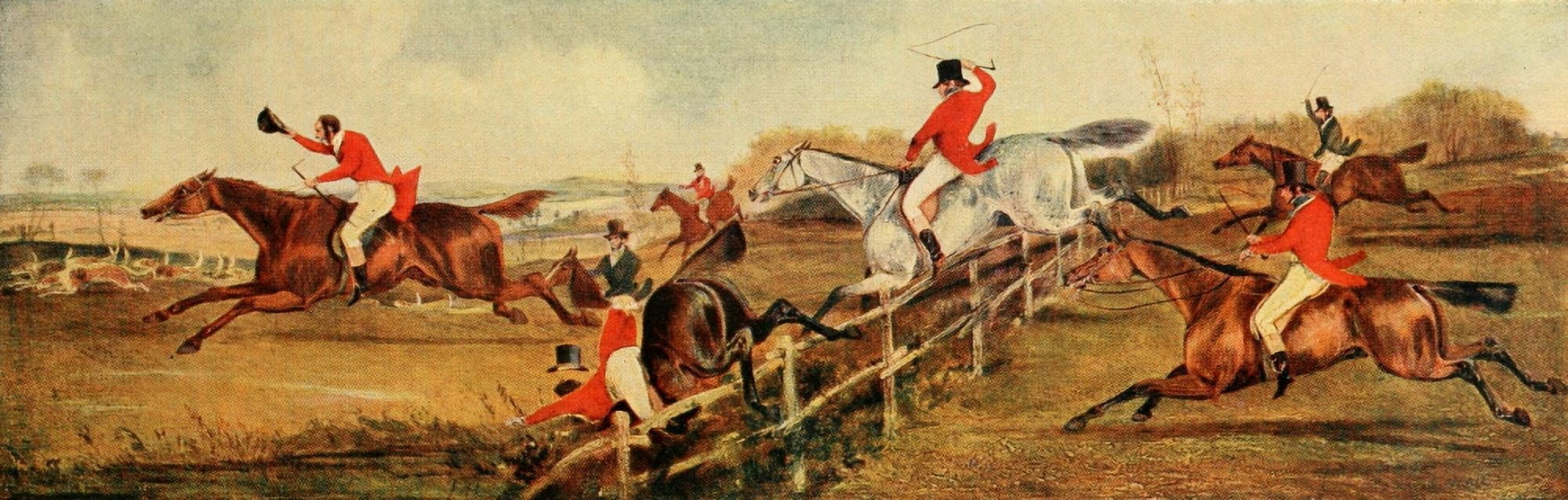 Diary of a Huntsman 1921 The Quorn Hunt Canvas Art - Henry Alken (18 x 24)