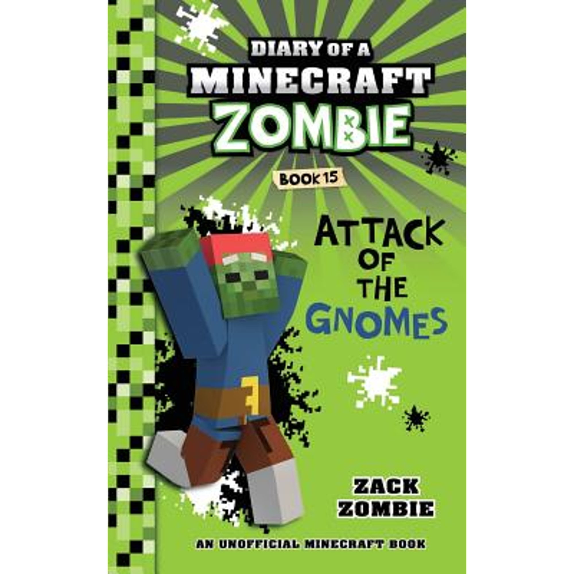 Pre-Owned Diary of a Minecraft Zombie Book 15: Attack of the Gnomes (Paperback) by Zack Zombie