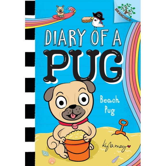 Diary of a Pug Beach Pug: A Branches Book (Diary of a Pug #10), (Hardcover)