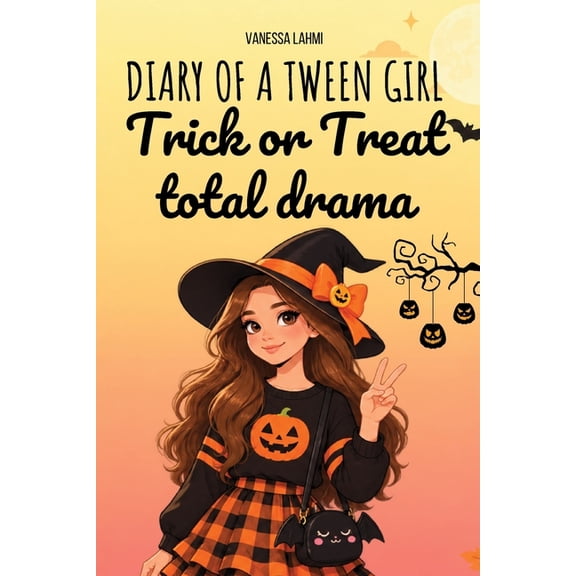 Diary of a Tween Girl Diary of a Tween Girl Trick or Treat, Total Drama: A Funny Illustrated Halloween Story for Girls Ages 10-14, Book 6, (Paperback)
