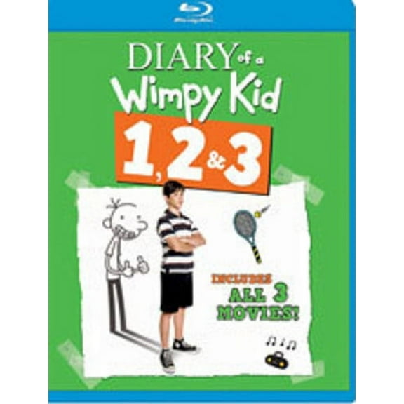 Diary of a Wimpy Kid: 1, 2 & 3