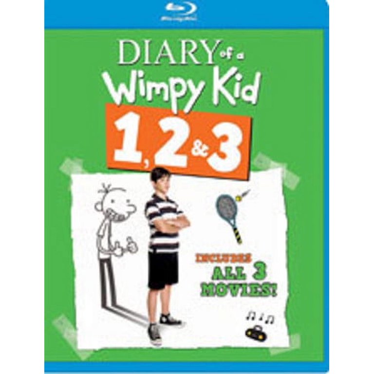 Blu-ray 2枚 & 13冊 Diary of a wimpy kid 多読 Diary of a Wimpy Kid: 1, 2 & 3 - Walmart.com