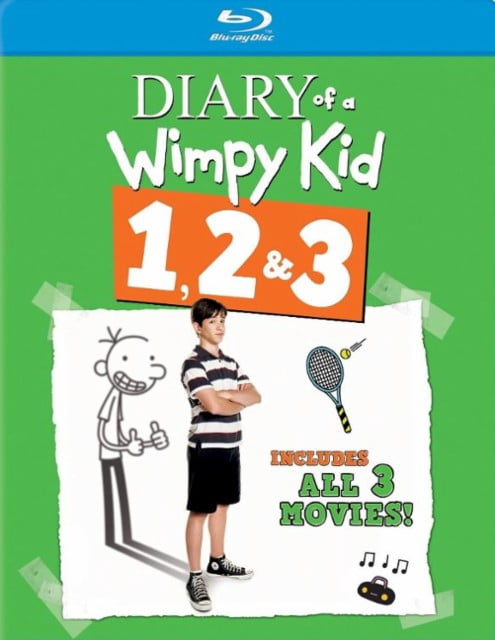 Blu-ray 2枚 & 13冊 Diary of a wimpy kid 多読 Diary-of-a-Wimpy-Kid-1-2-3-Blu