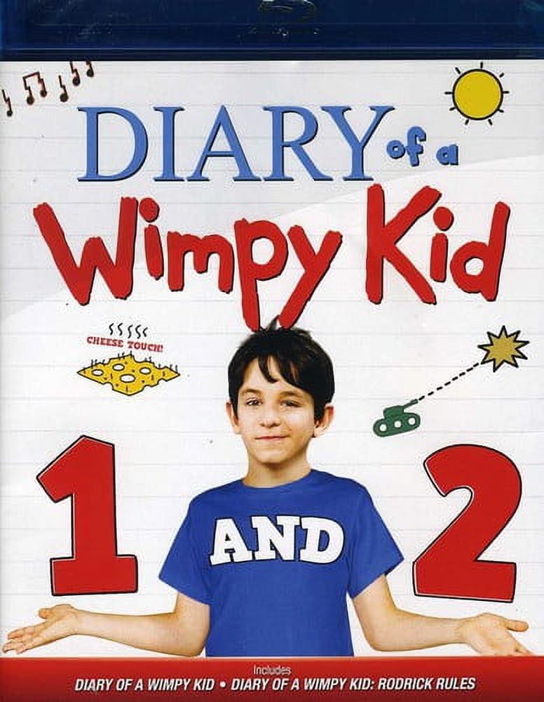 Diary of a Wimpy Kid, Blu-ray, Includes 1 & 2, 2 Movie Set