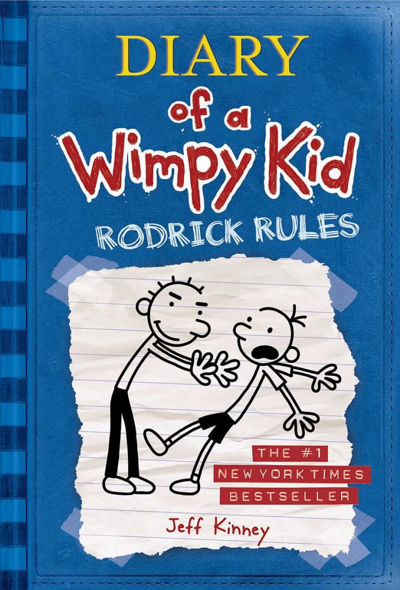 Jeff Kinney: Diary of a Wimpy Kid # 2 - Rodrick Rules (Hardcover)