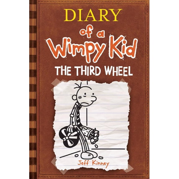Diary of a Wimpy Kid # 7: Third Wheel (Hardcover)