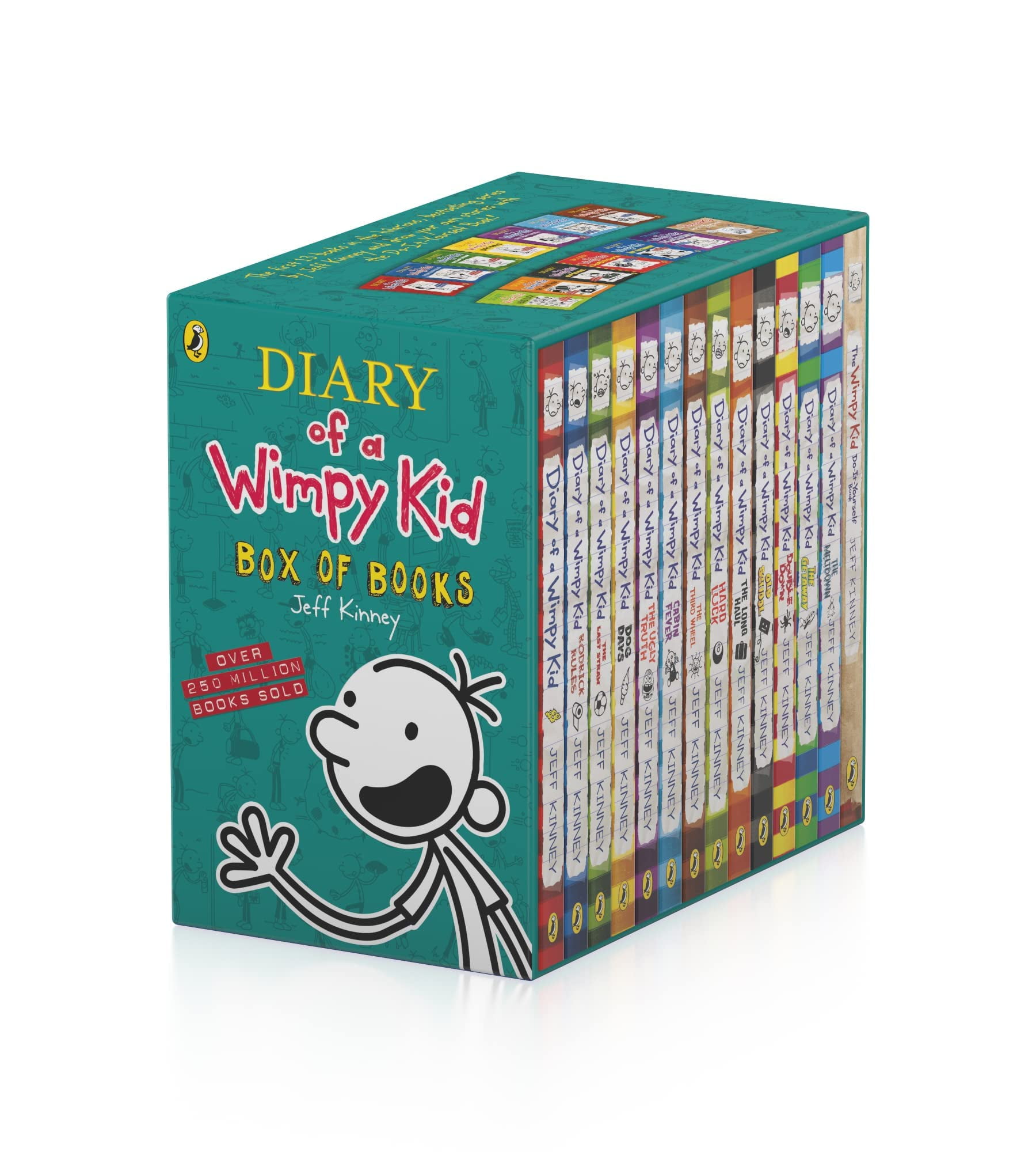 Brand New Paperback - Diary of a Wimpy Kid Box Set (14 Books