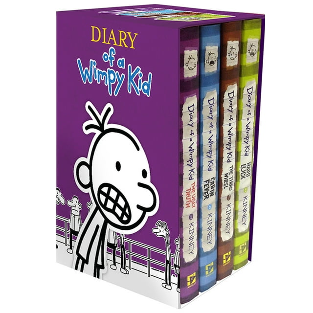 Diary of a Wimpy Kid: Diary of a Wimpy Kid Box of Books 5-8 (Multiple copy pack)