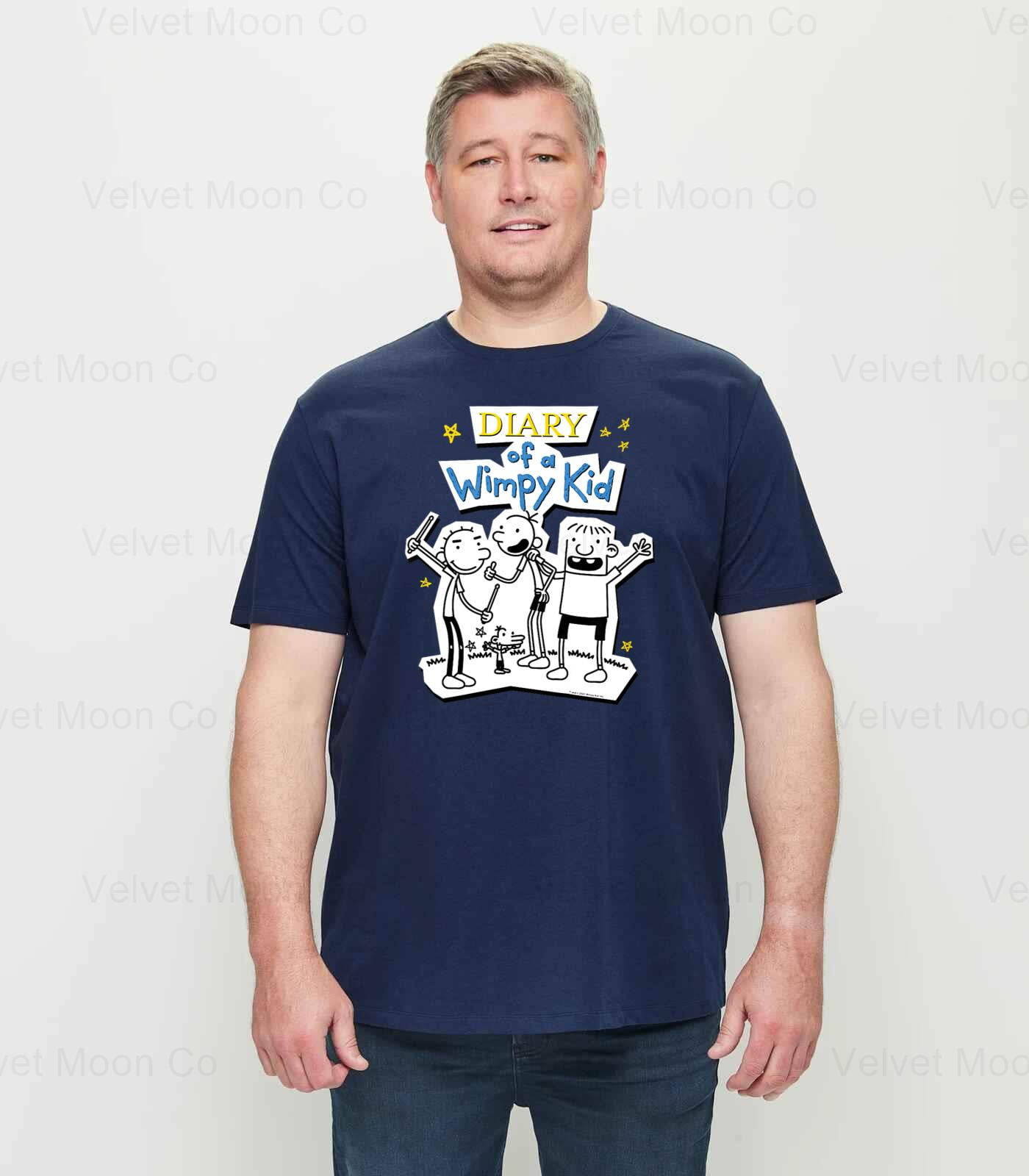 World Book Day T-Shirt Diary Of A Wimpy Kid Studying A Novel In Cartoons Tee Top - Foto 10