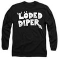 thumbnail image 1 of Diary of a Wimpy Kid LÖDED DIPER Distressed Logo Unisex Adult Long-Sleeve T Shirt (Large) Black, 1 of 2