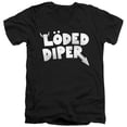 thumbnail image 1 of Diary of a Wimpy Kid LÖDED DIPER Distressed Logo Unisex Adult V-Neck T Shirt (Medium) Black, 1 of 2