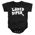thumbnail image 1 of Diary of a Wimpy Kid LÖDED DIPER Distressed Logo Unisex Infant Snap Suit for Baby (6 Months) Black, 1 of 2