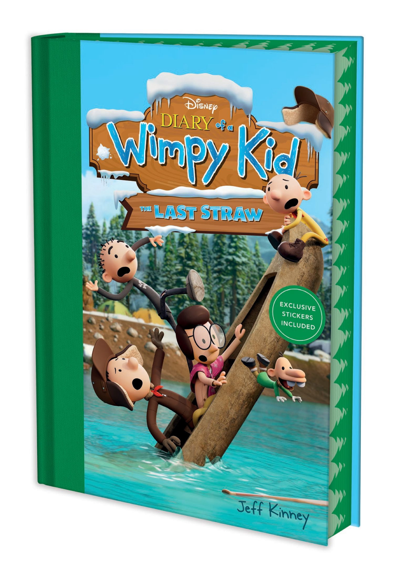 The Last Straw (Special Disney+ Cover Collector’s Edition) (Diary of a Wimpy Kid #3) (Hardcover)
