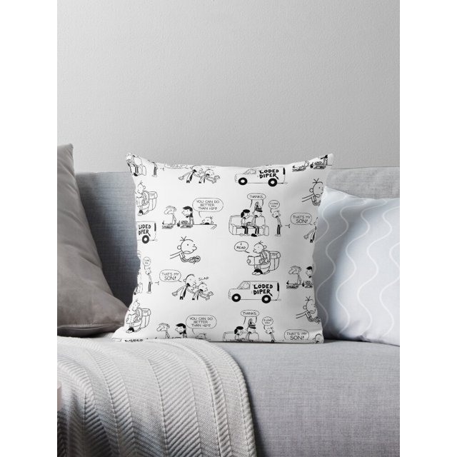 Diary of a Wimpy Kid Throw Pillow Covers Cases Cushion Cover Case Sofa