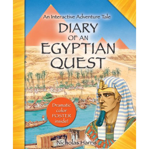 Pre-Owned Diary of an Egyptian Quest: An Interactive Adventure Tale (Hardcover) by Nicholas Harris