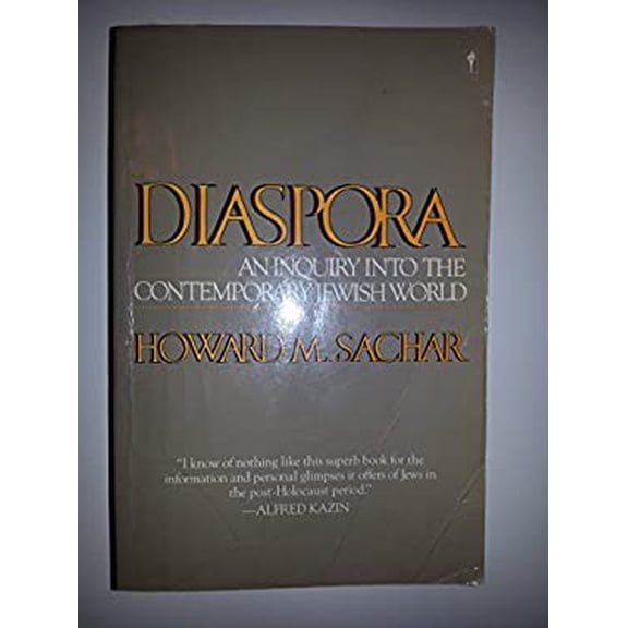 Pre-Owned Diaspora: An Inquiry into the Contemporary Jewish World Paperback