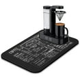 thumbnail image 1 of Diatom Mud Coffee Maker Mat Absorbent & Waterproof - Protects Kitchen Countertops with Elegant Chalkboard Design, 19.5x12in - Ideal for Coffee Station Bar, 1 of 7