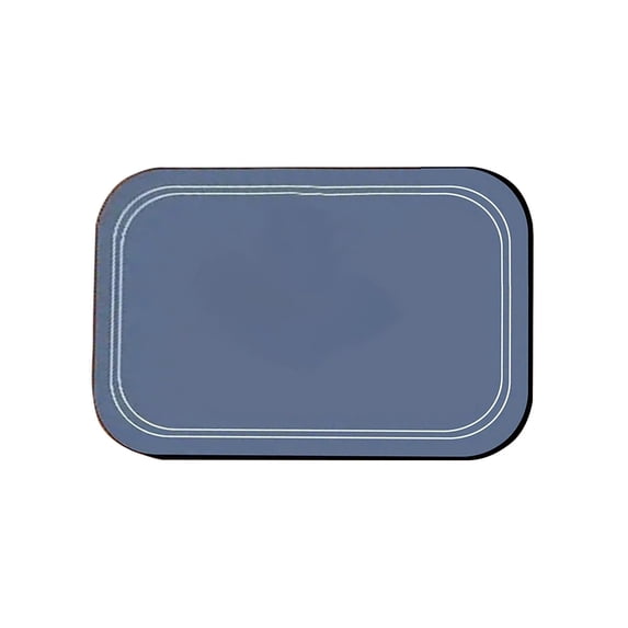 Diatomaceous Earth Bath Mat, 15.7''x23.6'' Absorbent Washable Soft Shower Rugs with Non-Slip Rubber Backing for Bathroom Kitchen