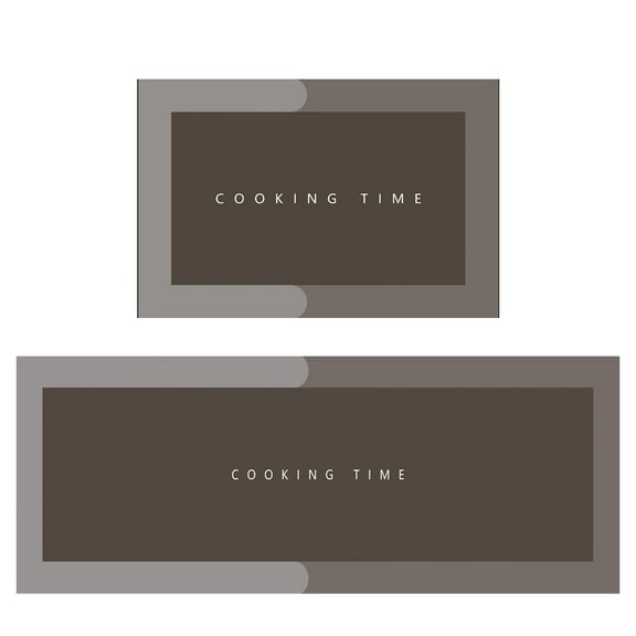 Diatomaceous Earth Bath Mat 15.74x23.62in/47.24in 2-Piece Set Non-Slip Super Absorbent Bathroom Floor Mat Fast-Drying Minimalist Design Multicolor