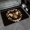 thumbnail image 1 of Diatomaceous Earth Bath Mat,Flowers and Bees Non-Slip Volume Super Absorbent Fast Drying for Bathroom Kitchen Door mat,Eco-Friendly Easy to Clean 20×31Inch(50 * 80cm), 1 of 6