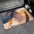 thumbnail image 1 of Diatomaceous Earth Bath Mat,Modern Shapes Colorful Abstract Non-Slip Volume Super Absorbent Fast Drying Eco-Friendly Easy to Clean for Bathroom Kitchen Door mat 16×24Inch (40 * 60cm), 1 of 6