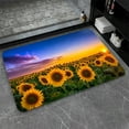 thumbnail image 1 of Diatomaceous Earth Bath Mat,Sunflower Soft Wrinkle Free Bathroom Floor Rugs Non-Slip Volume Super Absorbent Fast Drying for Bathroom Kitchen Door mat,Eco-Friendly Easy to Clean（40cmx60cm）, 1 of 6