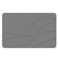 thumbnail image 1 of Diatomaceous Earth Bath Mat - Super Absorbent Stone Shower Mat | Non- Quick-Drying Bathroom Floor Mat | Natural Gray Easy-to-Clean Bath Mat, 1 of 7