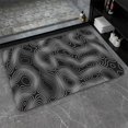 thumbnail image 1 of Diatomaceous Earth Bath Mat,Topographic Soft Wrinkle Free Bathroom Floor Rugs Non-Slip Volume Super Absorbent Fast Drying for Bathroom Kitchen Door mat(Square 50×80cm), 1 of 6