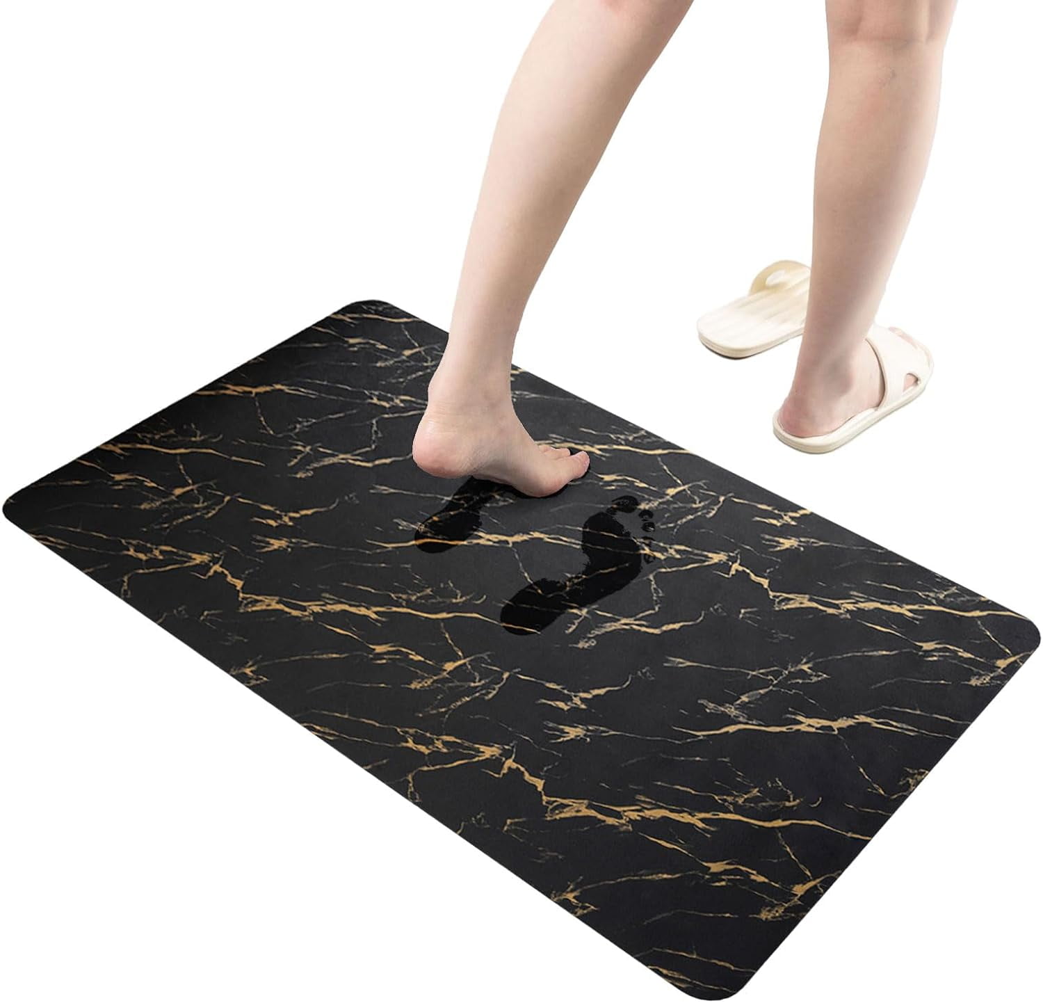 Diatomaceous Earth Bath mat NonSlip Fast Dry Bath Mats for Bathroom