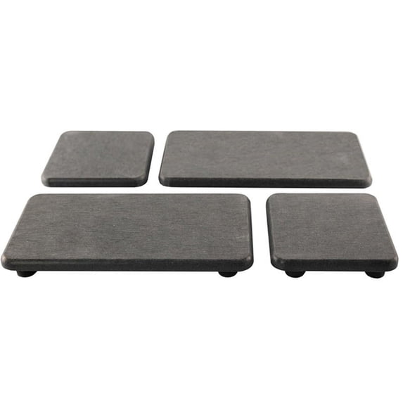 Diatomaceous Earth Bathroom Sink Vanity Trays,Absorbent Kitchen Soap Tray for Home Black