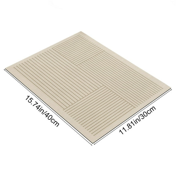 Diatomaceous Earth Counter Mat Super Absorbent Drying Pad Heat Resistant Kitchen Drain Board Non-Slip Sink Protector Dish Drying Mat
