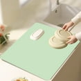 thumbnail image 1 of Diatomaceous Earth Dish Drying Pad | Multipurpose Absorbent Mat for Kitchen Counter, Sink & Refrigerator Liner | Heat Resistant to 450°F | 30x40cm, 1 of 6