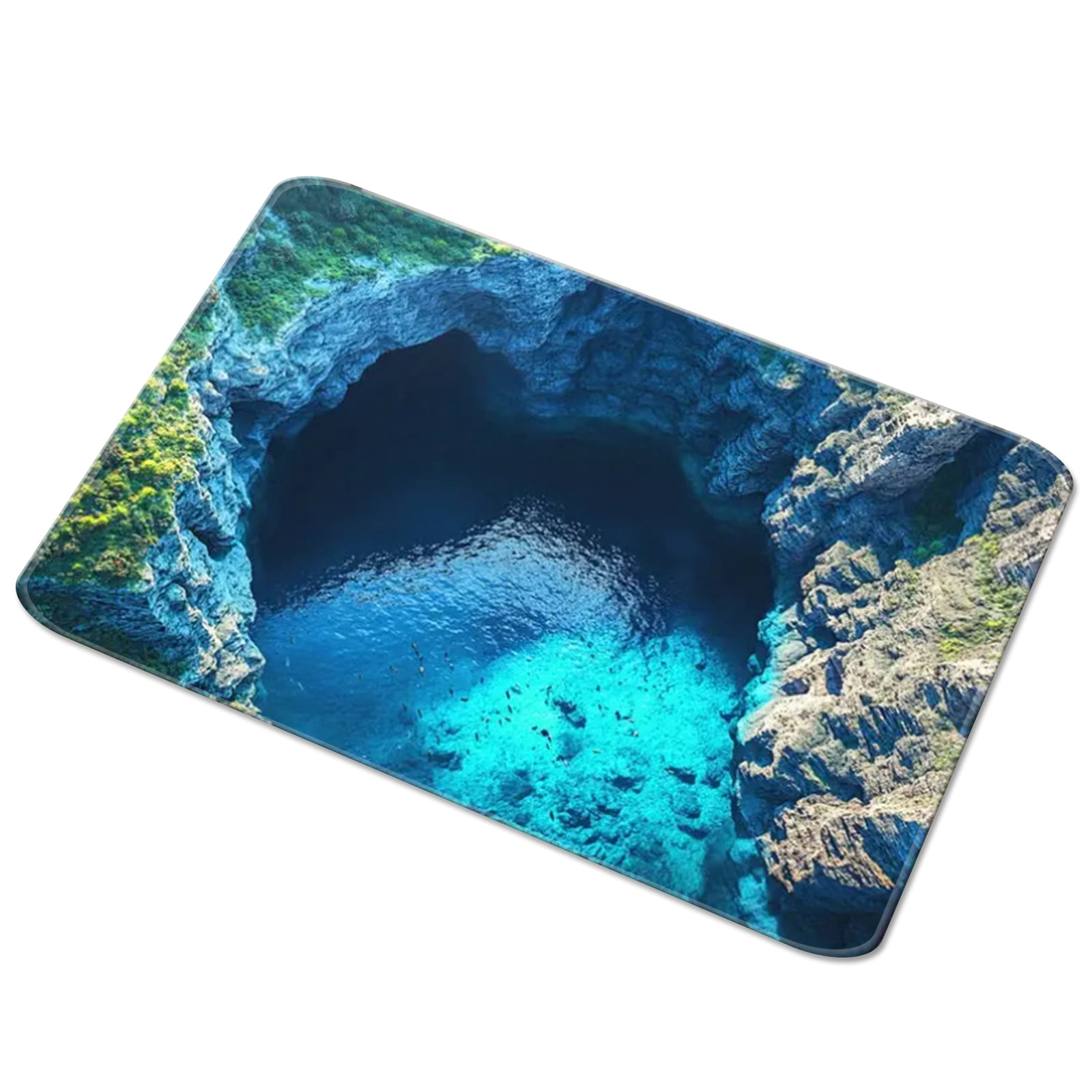 Diatomaceous Earth Floor Mat with 3D Visual Trap Designs for Superior ...