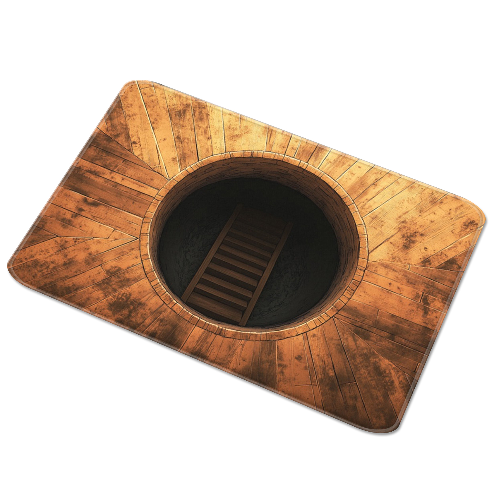 Visual Trap Diatomaceous Earth Floor Mat with 3D Visual Trap Designs for Superior ...