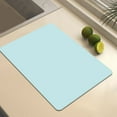 thumbnail image 1 of Diatomaceous Earth Kitchen Mat | Multipurpose Dish Drying Pad & Sink Liner | Heat Resistant to 450°F | Easy Clean Absorbent Mat for Counter, Drawer, Fridge | 30x40cm, 1 Pack, 1 of 5