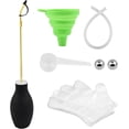 thumbnail image 1 of Diatomaceous Earth Powder Duster, Bulb Duster Sprayer, Garden Duster Applicator Dispenser with Long Metal & Plastic Tube for Home Powder for Organic Gardening Agricultural Supply, 1 of 4