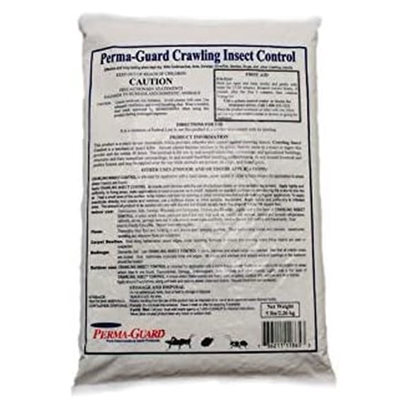 Diatomaceous Earth for Crawling Insects - 5 lb Bag - Perma Guard - Organic Pest Control - Safe for Home & Garden - Non-Toxic Insect Killer