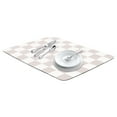 thumbnail image 1 of Diatomaceous Stone Dish Drying Mat, Checkered Quick Dry Dish Drying Mats for Kitchen Counter, Dishes, Cups, and Utensils Beige 15.7*11.8 inch, 1 of 7