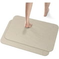thumbnail image 1 of Diatomaceous earth bath mat, stone bath mat, anti slip high water absorption fast drying hard bath mat, suitable for bathroom shower floor. Different colors and specifications to choose from, 1 of 9