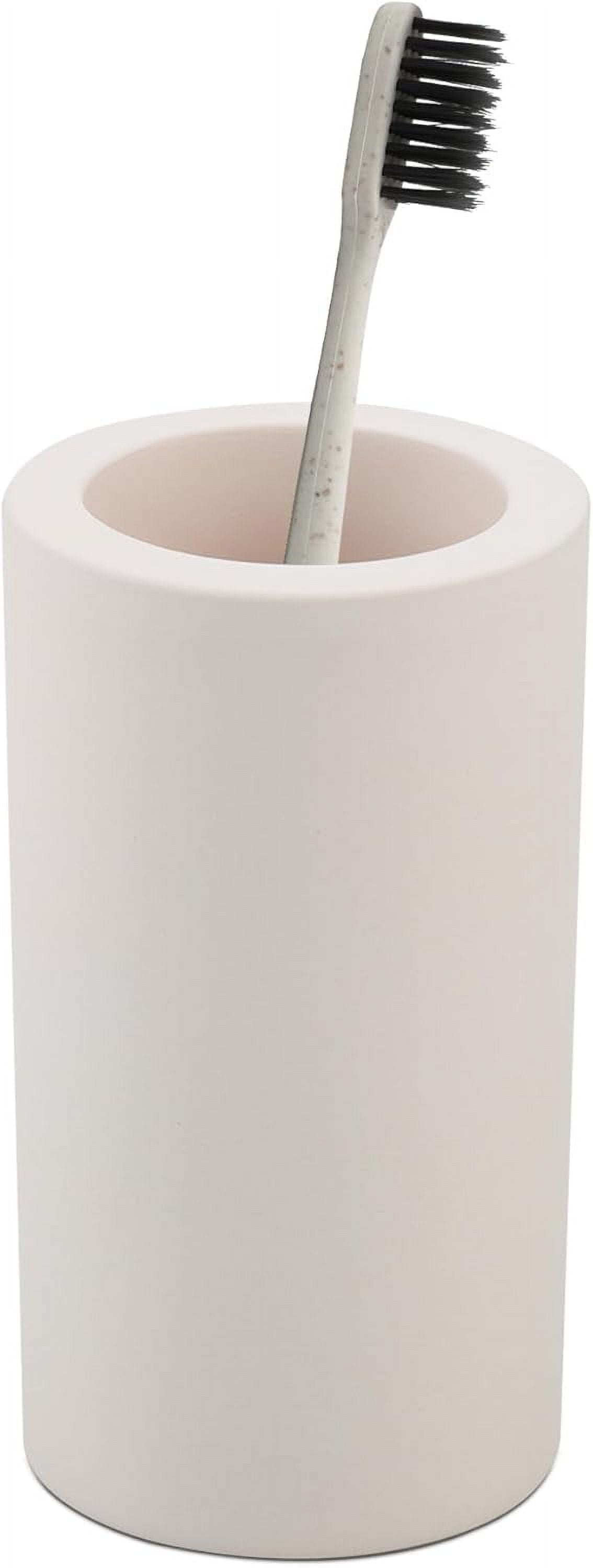 Diatomaceous earth toothbrush holder, suitable for bathroom sinks ...