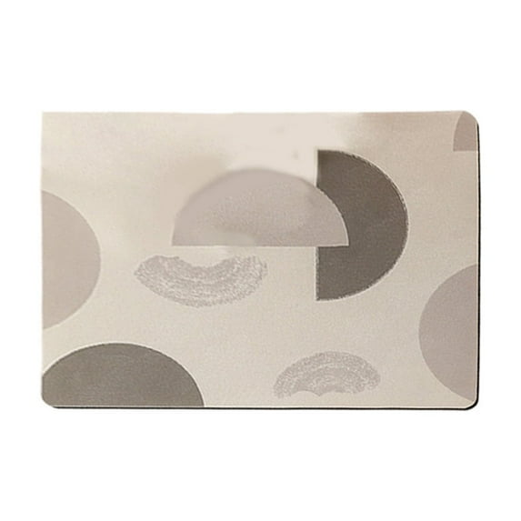 Mouliraty Diatomite Absorbent Mat Bathroom Countertop Drainage Mat Bathroom Vanity Cup Tray Kitchen Sink Placemat Easy To Clean 15.7x11.8 Inches