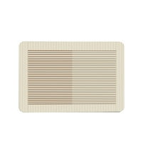 Diatomite Bath Mat Super Absorbent Fast Drying Non-Slip Stone Bathroom Floor Mat for Shower Tub Sink, Multicolor, 16x24 inch