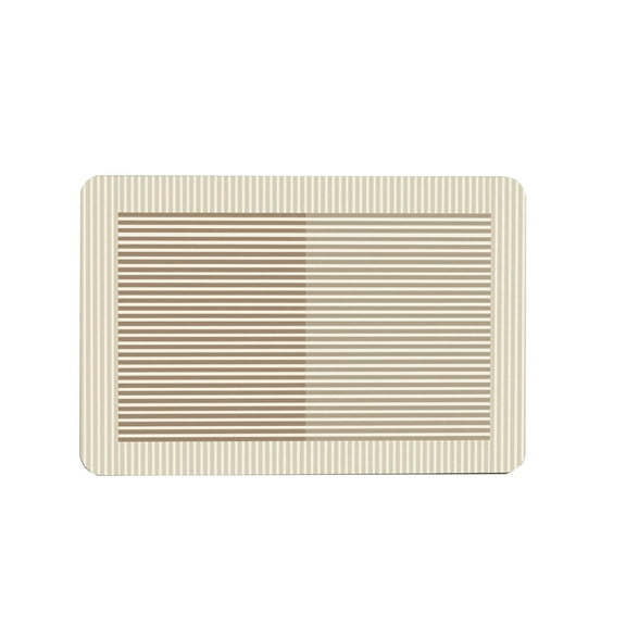 Diatomite Bath Mat Super Absorbent Fast Drying Non-Slip Stone Bathroom Floor Mat for Shower Tub Sink, Multicolor, 16x24 inch